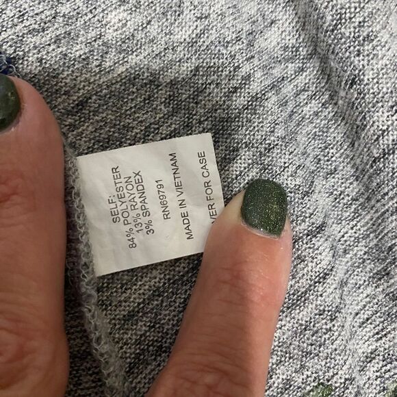 Anthropologie Fig and Flower Open Front Embroidered Cardigan Women’s Size S - Picture 9 of 16